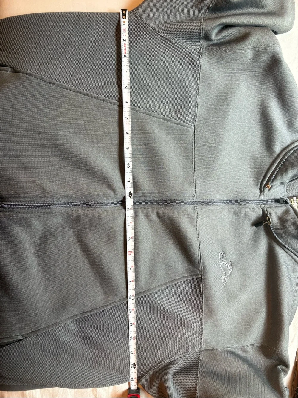 Orange County Choppers OCC XXL Gray Expedition Full Zip Biker Jacket Y2K